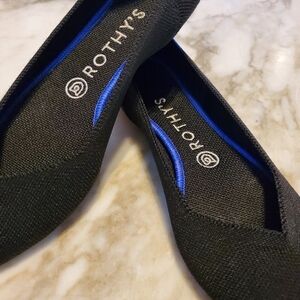 Rothy's Black Flats